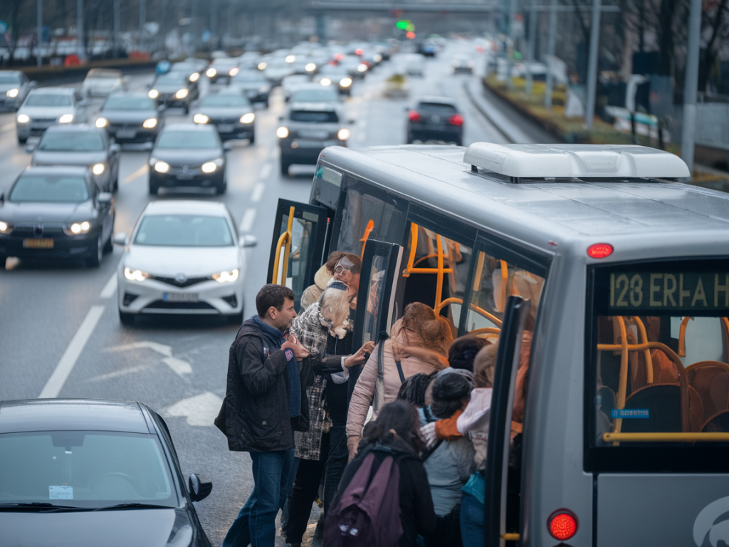 How do targeted micromobility subsidies reduce private car trips during morning and evening peaks?