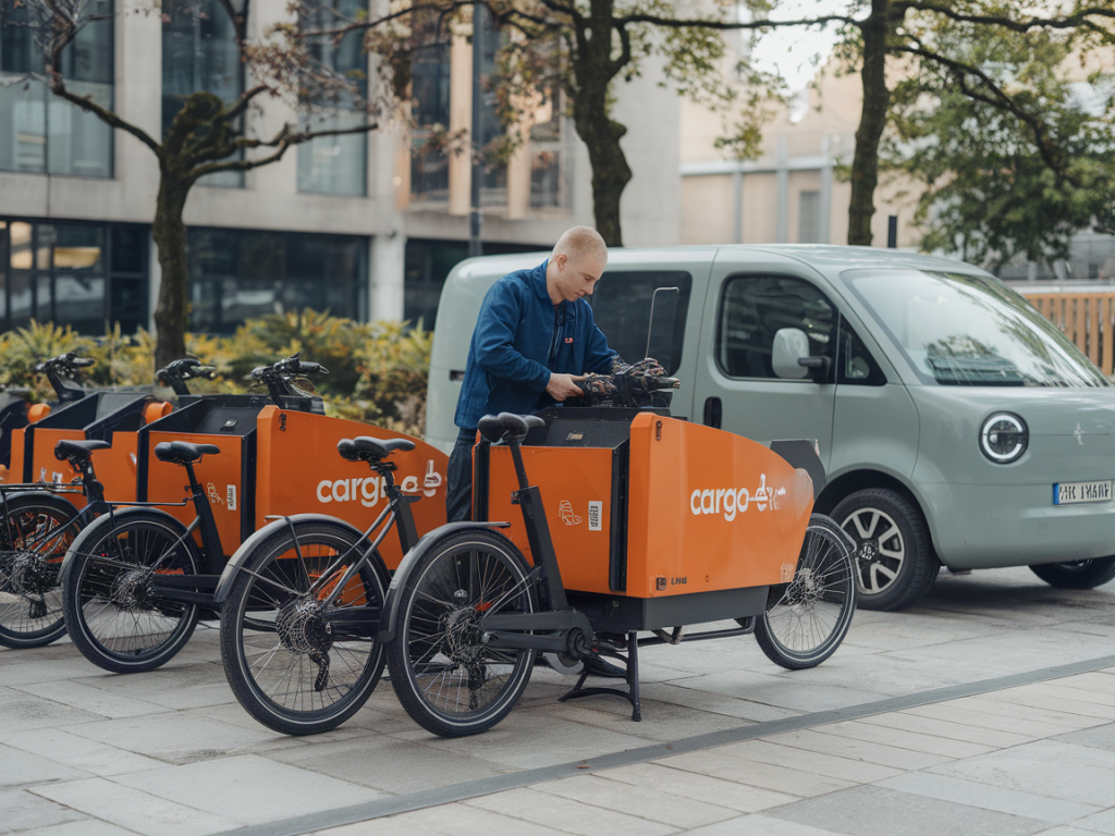 Will modular battery leasing let cargo e-bikes outcompete small electric vans for last-mile logistics?
