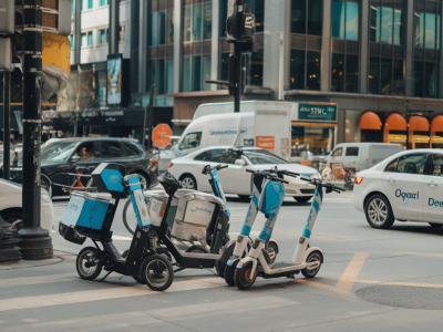 How can ai curb management prevent chaos between deliveries, e-scooters and ride-hailing pickups?
