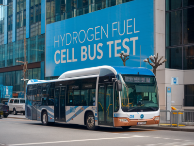 What operational gains do hydrogen fuel-cell e-buses offer over battery buses for high‑frequency urban routes?
