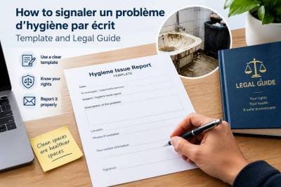 How to signaler un problème dhygiène par écrit: template and legal guide